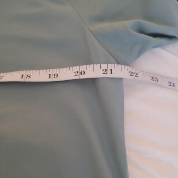 Julia Amory Dress Womens 2XL Green Coatue Caftan Embroidered Boho Maxi Belted - Picture 10 of 13